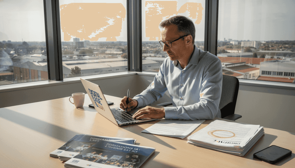 Un dirigeant d’entreprise qui décide de se former à l’intelligence artificielle