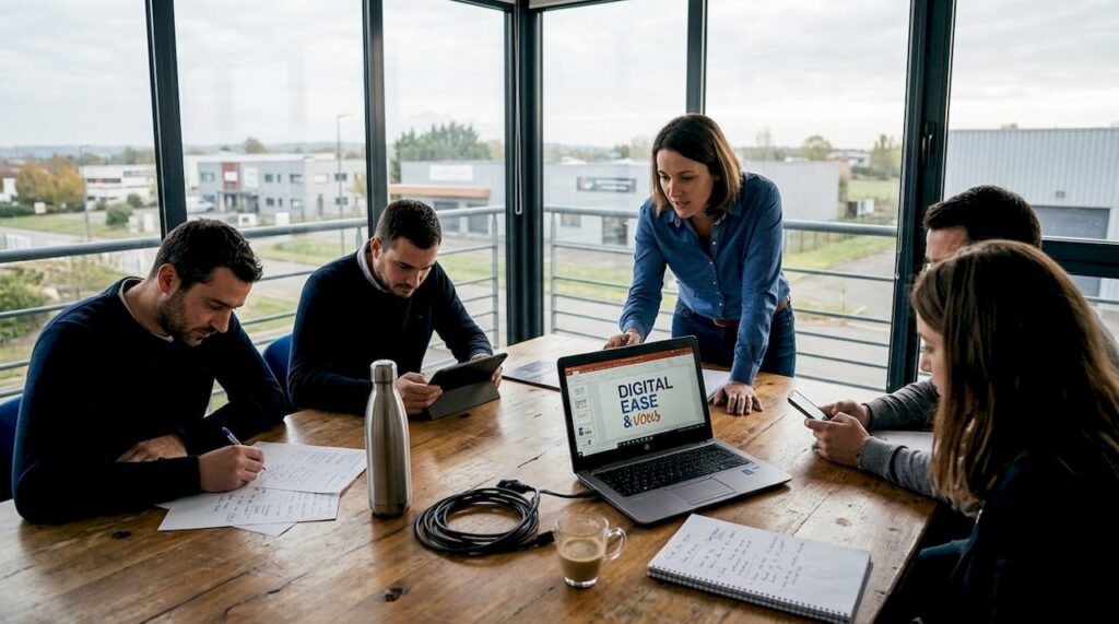 Point d’équipe PME : optimiser nos processus avec le digital
