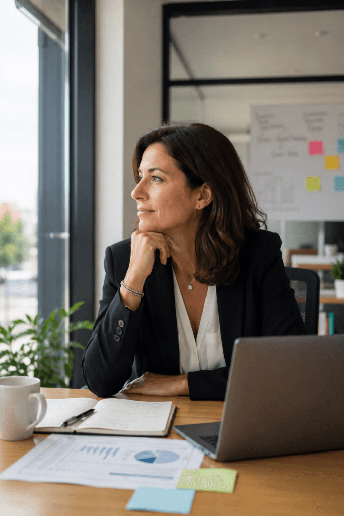 dirigeante en phase de croissance