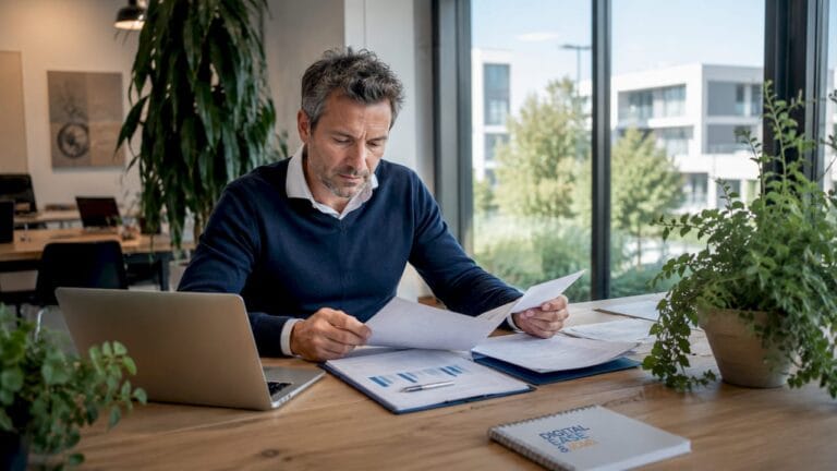 Chef d’entreprise PME spécialisé dans la gestion documentaire en environnement de bureau