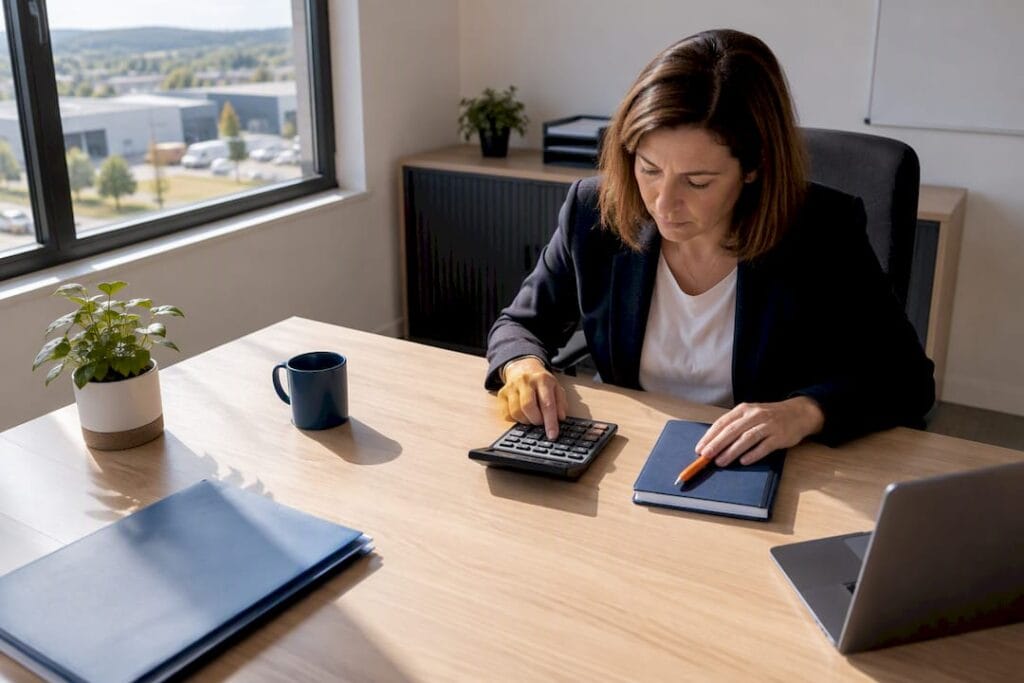 Responsable allouant un budget numérique