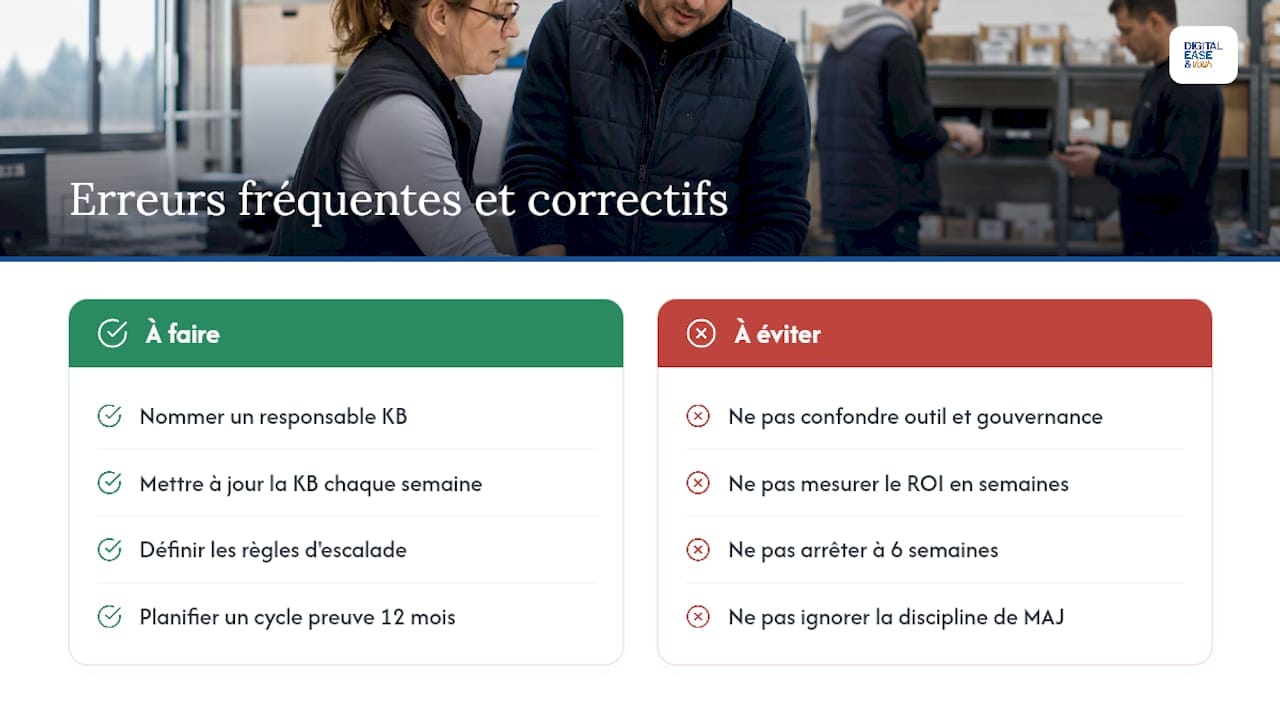 7 étapes pragmatiques pour automatiser le service client, dirigeants PME 2 Ce que la plupart des dirigeants ratent sur l'automatisation — overview diagram