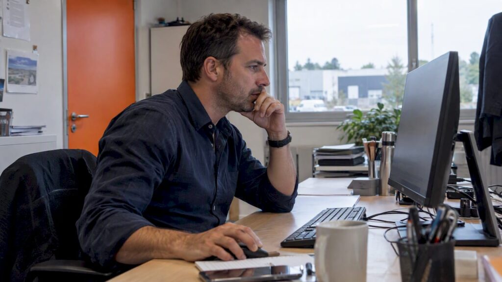 Dirigeant configurant une séquence de prospection