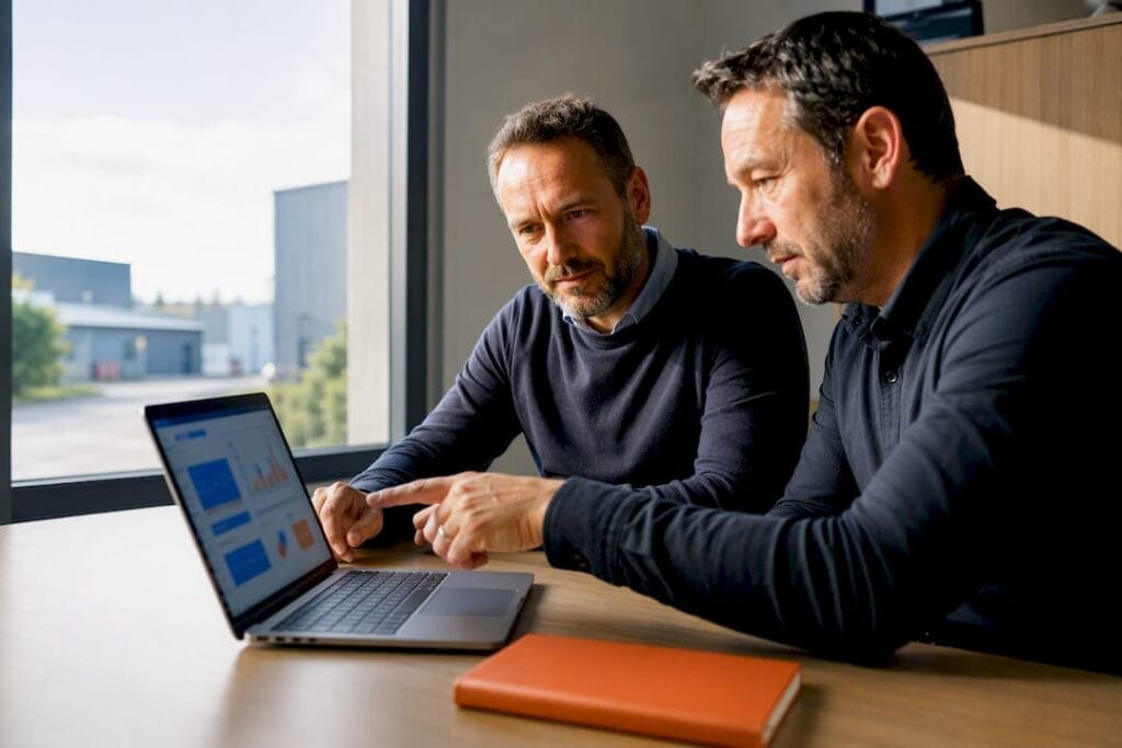 Dirigeants concentrés sur des comptes cibles B2B