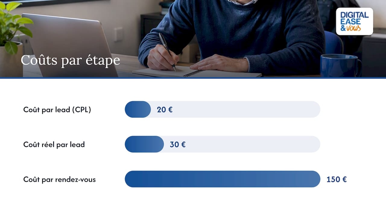 Coûts et modèles de tarification : calculer le coût réel d'un lead — overview diagram