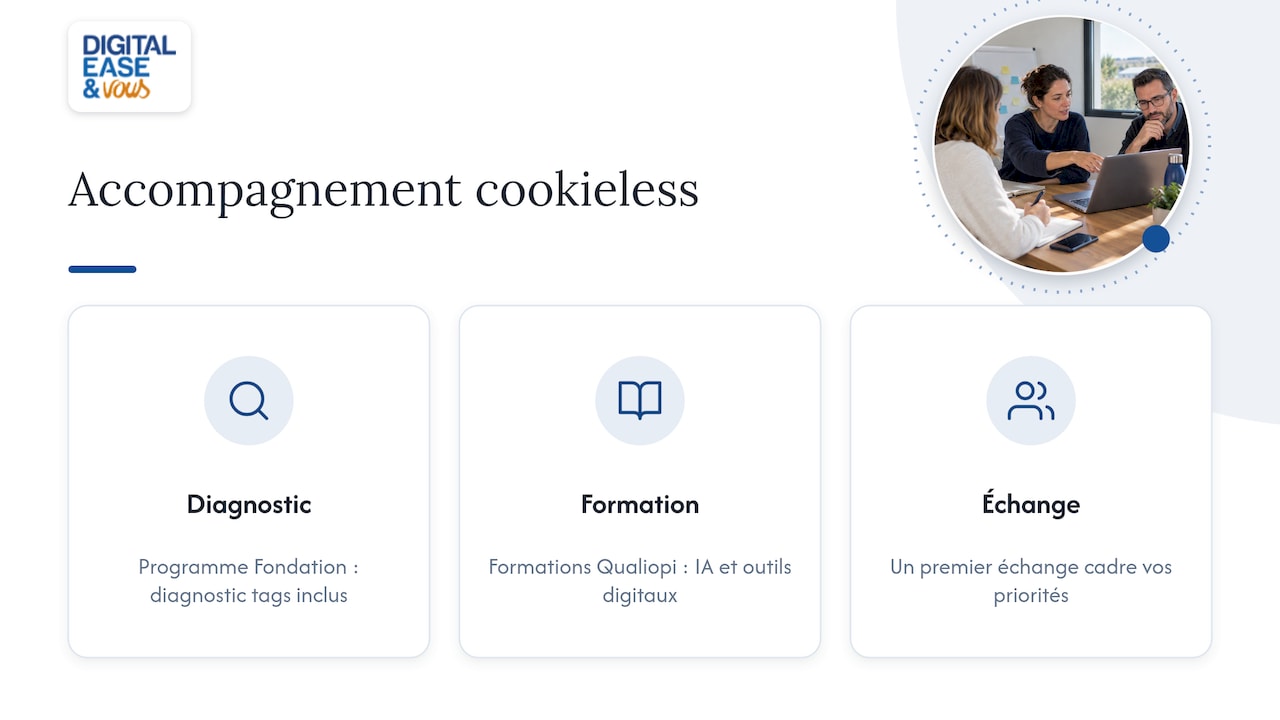 Comment nous pouvons vous accompagner sur votre transition cookieless — overview diagram